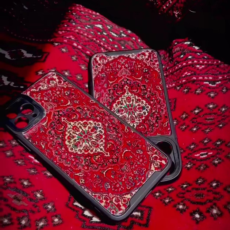 کاور مدل فرش مناسب برای گوشی موبایل اپل ۱۳ iphone