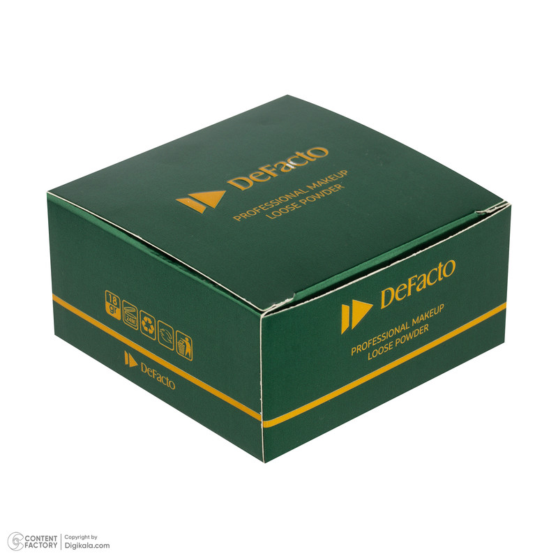 پودر تثبیتکننده آرایش صورت دیفکتو مدل professional وزن 18 گرم