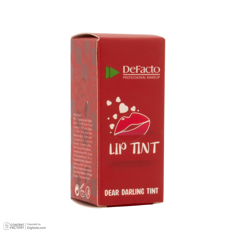 تینت لب دیفکتو مدل professional شماره 9