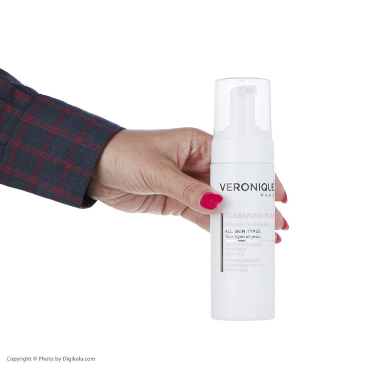 فوم شستشو صورت ورونیک مدل Hypoallergenic حجم 150 میلی لیتر