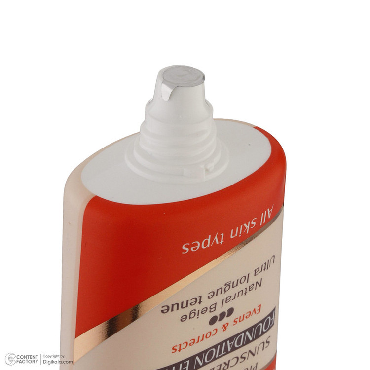 کرم ضد آفتاب رنگی الارو SPF25 سری Foundation Effect مدل Natural Beige مناسب انواع پوست تحت لیسانس حجم 40 میلی لیتر