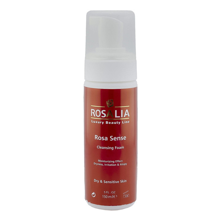 فوم پاک کننده صورت رزالیا مدل Rosa Scence حجم 150 میلی لیتر
