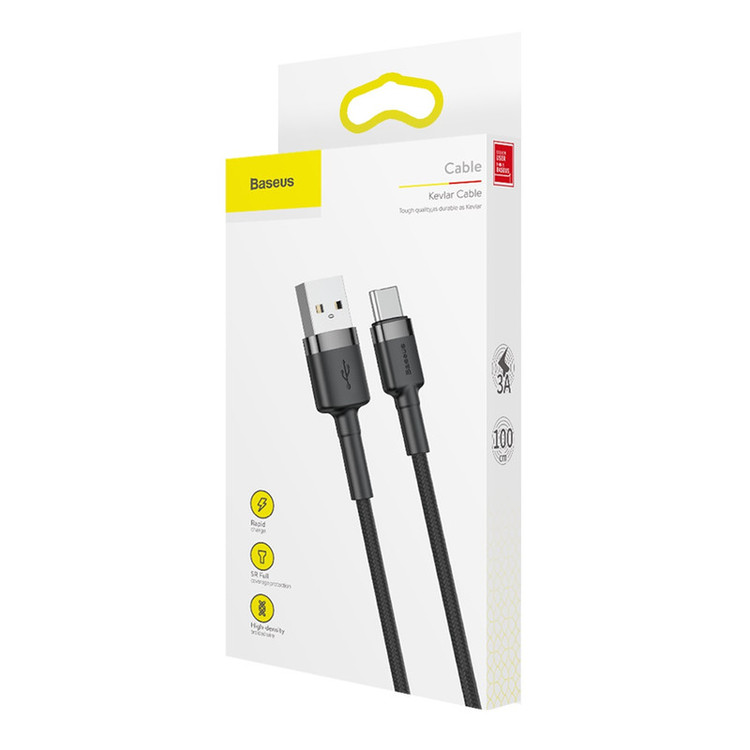 کابل تبدیل USB به USB-C باسئوس مدل CATKLF-BG1 Cafule طول 1 متر
