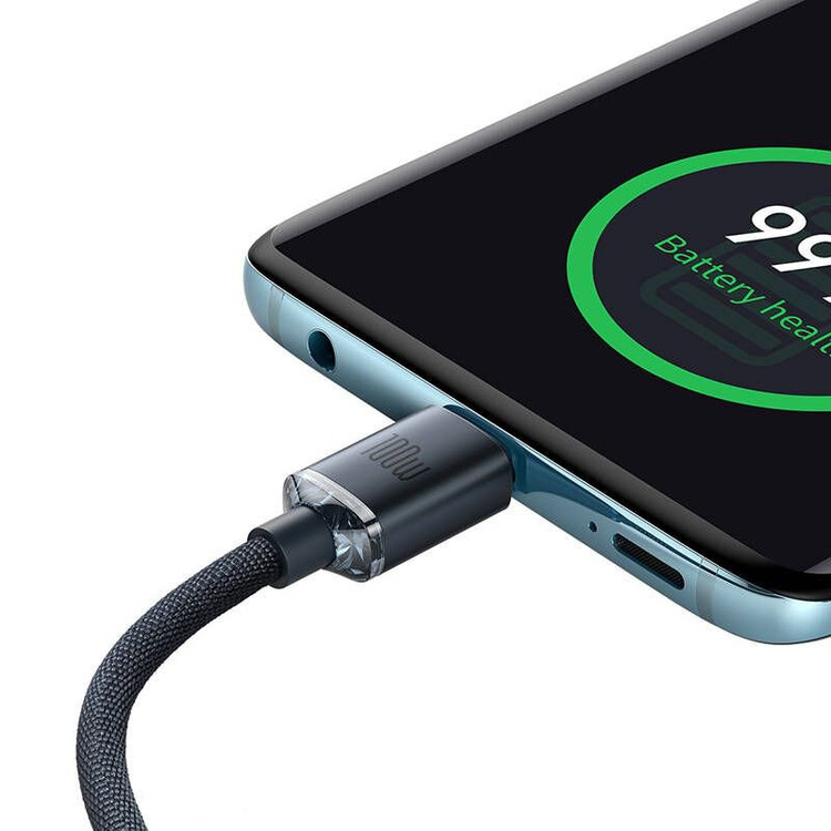 کابل USB-C باسئوس مدل CAJY FAST CHARGE 100W طول 1.2 متر