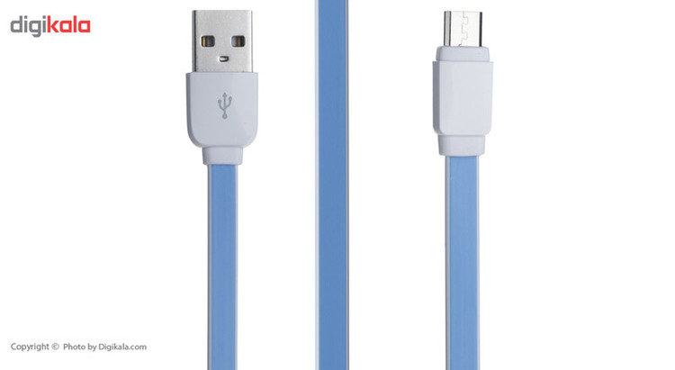 کابل تبدیل USB به microUSB الدینیو مدل XS-07 طول 1 متر