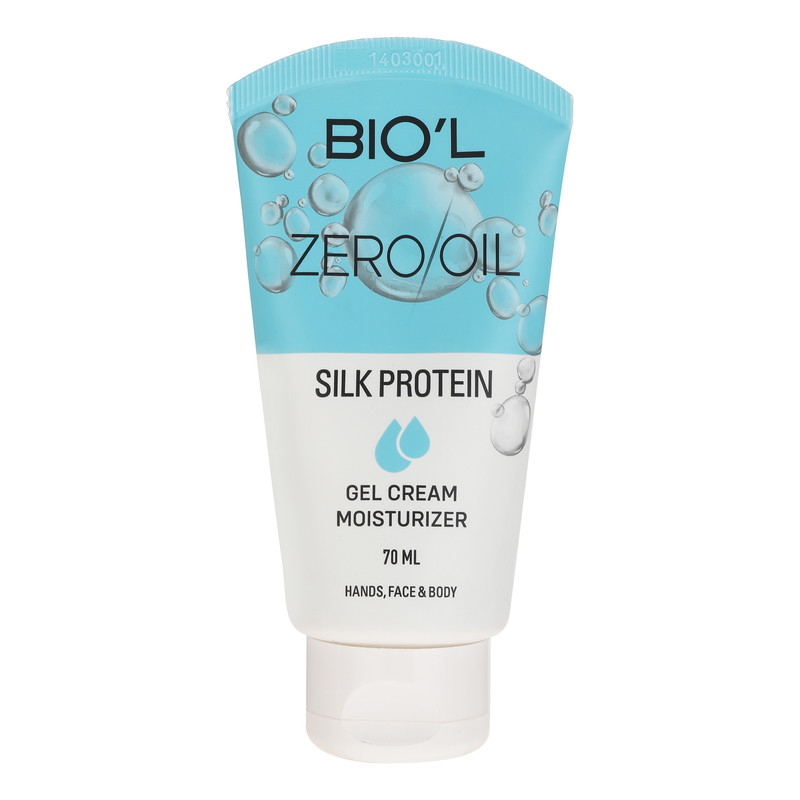 کرم ژل بیول مدل Silk Protein مناسب انواع پوست حجم 70 میلی لیتر