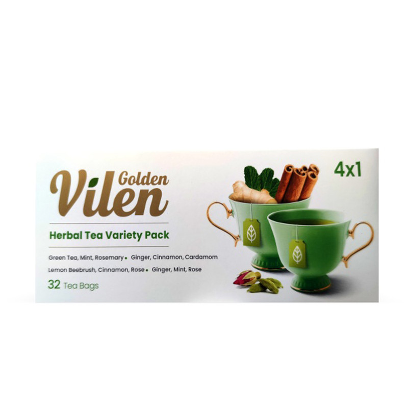 بسته ترکیبی دمنوش گیاهی 1x4 گلدن ویلن بسته 32 عددی