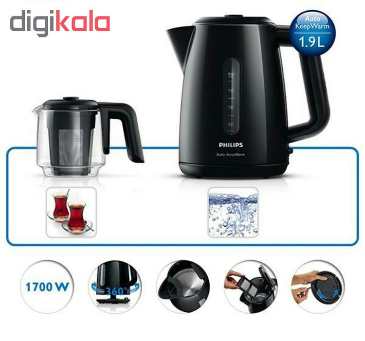 چای ساز روی هم فیلیپس مدل HD7301