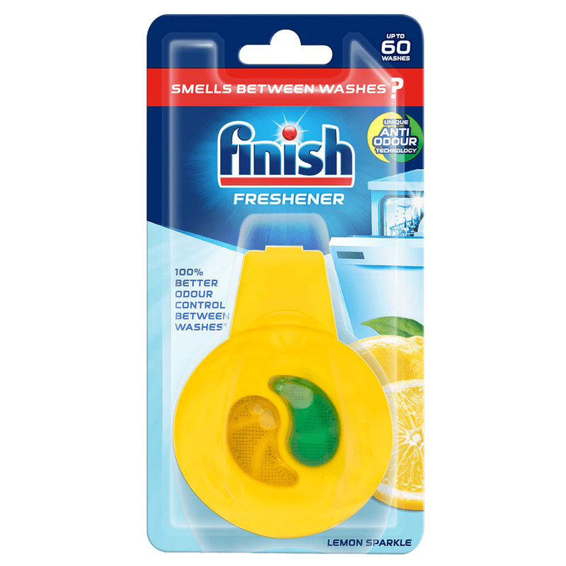 بوگیر ماشین ظرفشویی فینیش مدل Freshener Lemon وزن 100 گرم