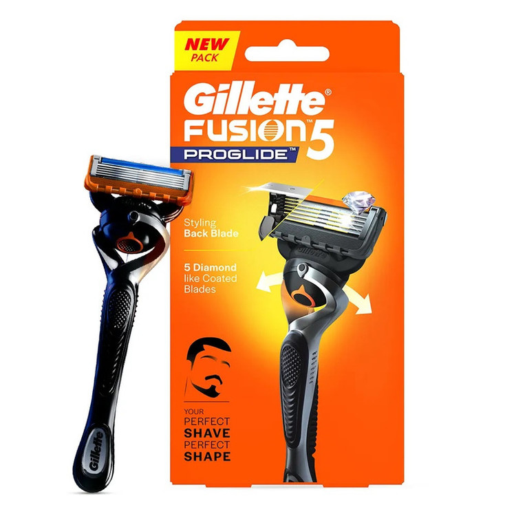 خود تراش ژیلت مدل FUSION 5 PROGLIDE FLEXBALL به همراه تیغ یدک بسته 4 عددی