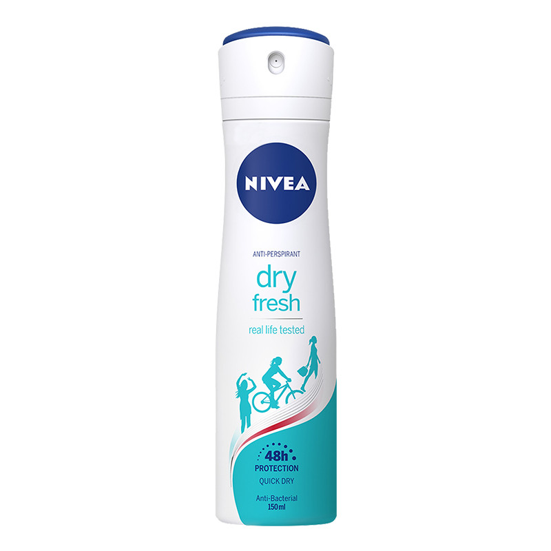 اسپری ضد تعریق زنانه نیوآ مدل Dry Fresh حجم 150 میلی لیتر