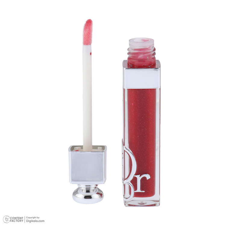 لیپ گلاس حجمدهنده دیور با شماره رنگ 37، مدل Intense Rose، جلوه اکلیلی و حجم 6 میلیلیتر