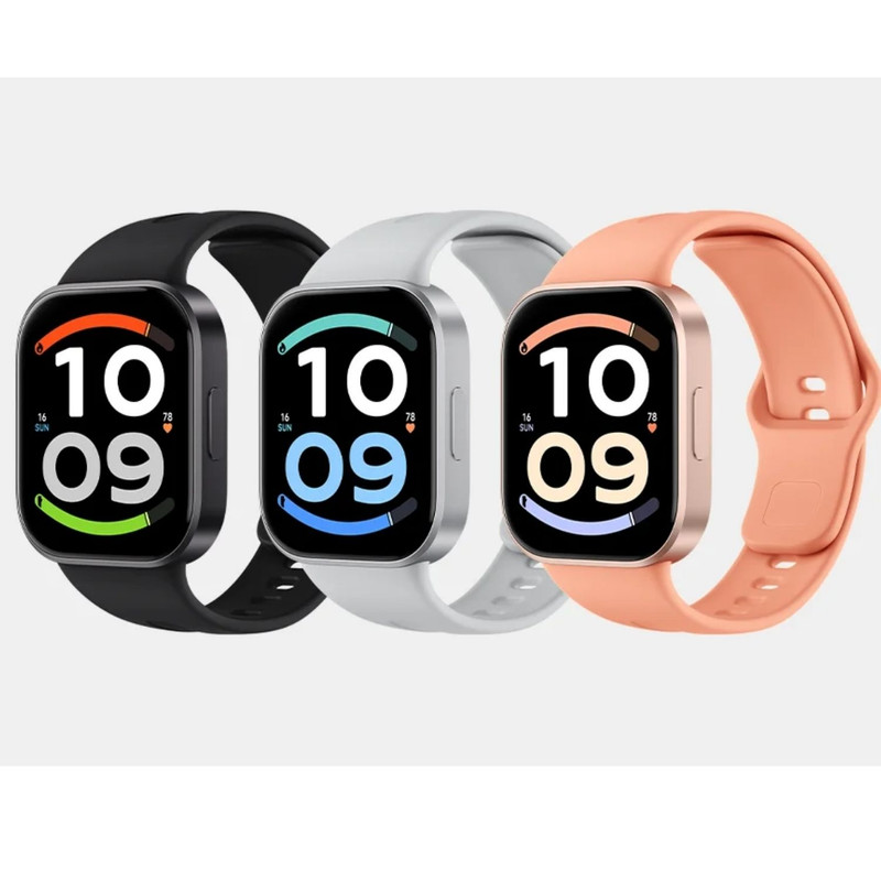 ساعت هوشمند 44 میلیمتری شیائومی مدل Redmi Watch 6 Active با بند سیلیکونی، سازگار با اندروید 8.0 به بالا و iOS 14.0 به بالا