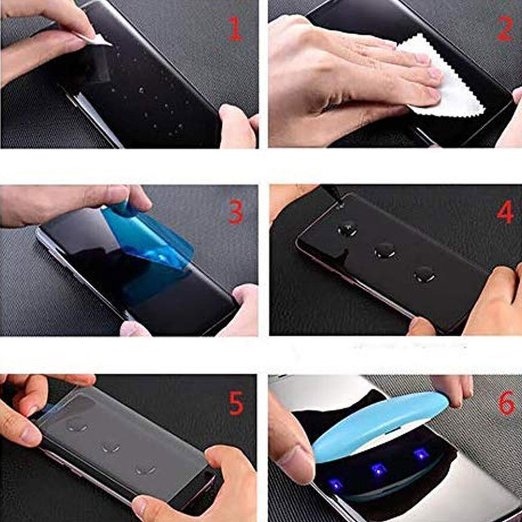 محافظ صفحه نمایش یووی لایت لایونکس مدل LSP مناسب برای گوشی موبایل شیائومی Mi Note 10 Lite
