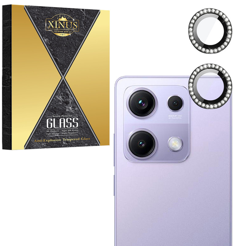 محافظ لنز دوربین ژینوس مدل RINX مناسب برای گوشی موبایل شیائومی Redmi Note 14S