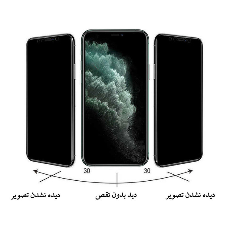 محافظ صفحه نمایش شهر گلس حریم شخصی مدل PRV مناسب برای گوشی موبایل سامسونگ Galaxy A22 4G