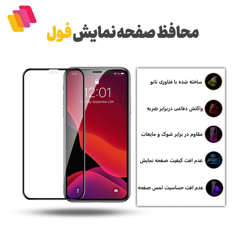 محافظ صفحه نمایش شهر گلس مدل FULPLUSSH مناسب برای گوشی موبایل آنر X5 Plus