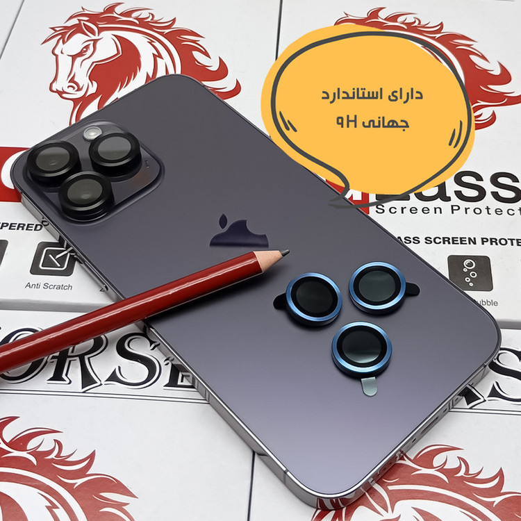 محافظ لنز دوربین شیشهای هورس مدل RINH20 مناسب برای گوشی موبایل سامسونگ Galaxy A37