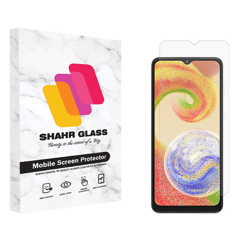 محافظ صفحه نمایش شهر گلس مدل SMP مناسب برای گوشی موبایل سامسونگ Galaxy A04e