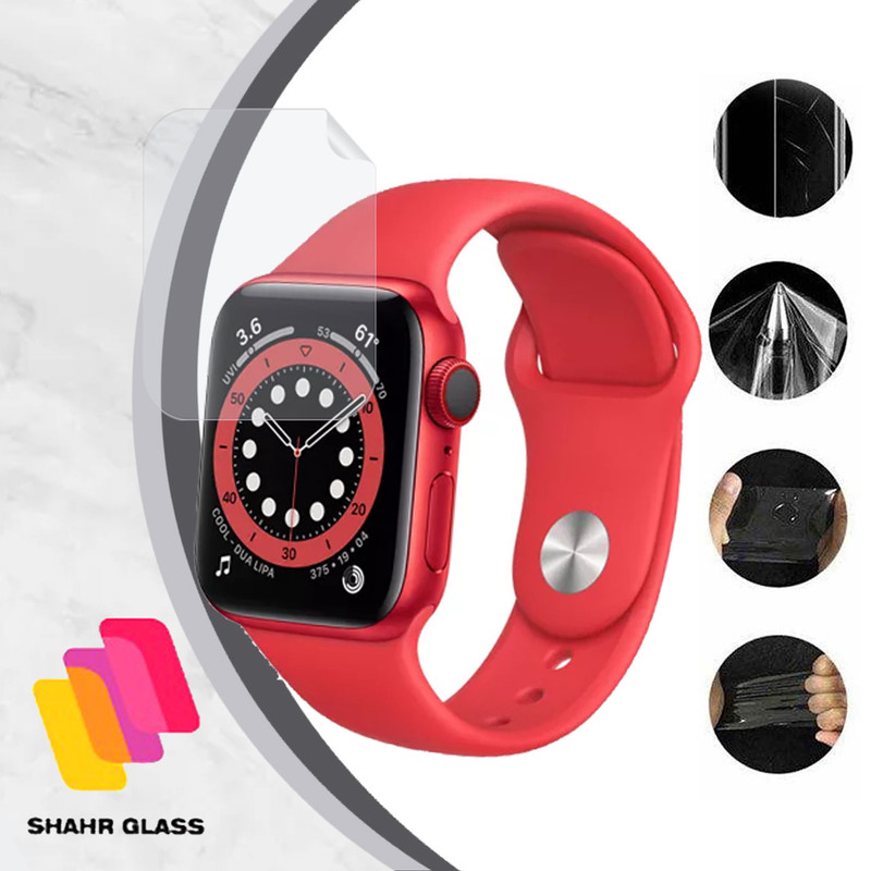 محافظ صفحه نمایش نانو شهر گلس مدل MTBWSH مناسب برای اپل واچ Series 4 44 mm