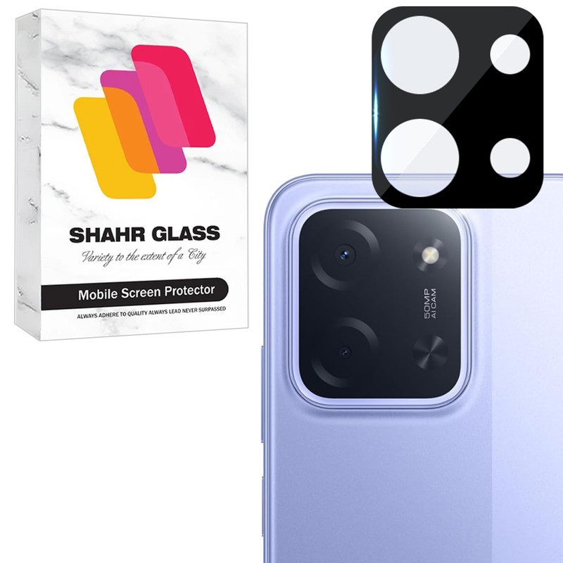 محافظ لنز دوربین شیشه ای شهر گلس مدل LFUD20 مناسب برای گوشی موبایل شیائومی Poco C85 4G