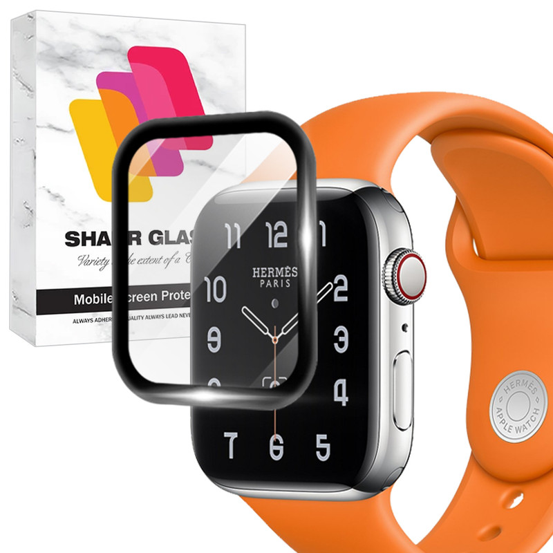 محافظ صفحه نمایش شهر گلس مدل SWPM مناسب برای اپل واچ Watch SE 3 40mm