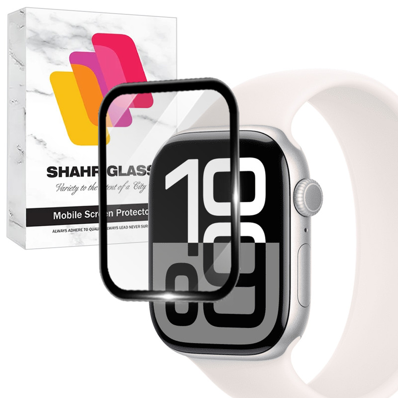 محافظ صفحه نمایش شهر گلس مدل SWPM مناسب برای اپل واچ 42mm سری Watch Series 11