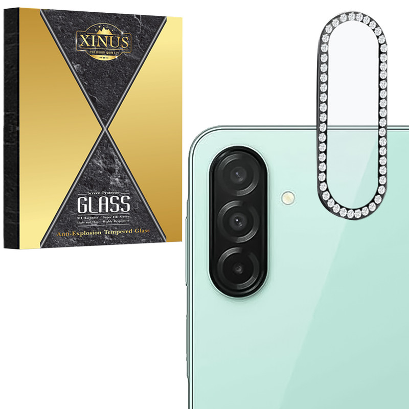 محافظ لنز دوربین شیشه‌ای ژینوس مدل RINX مناسب برای گوشی موبایل سامسونگ Galaxy A36 5G / Galaxy A56 5G