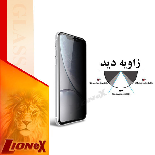 محافظ صفحه نمایش حریم شخصی لایونکس مدل PFLI مناسب برای گوشی موبایل نوکیا C21