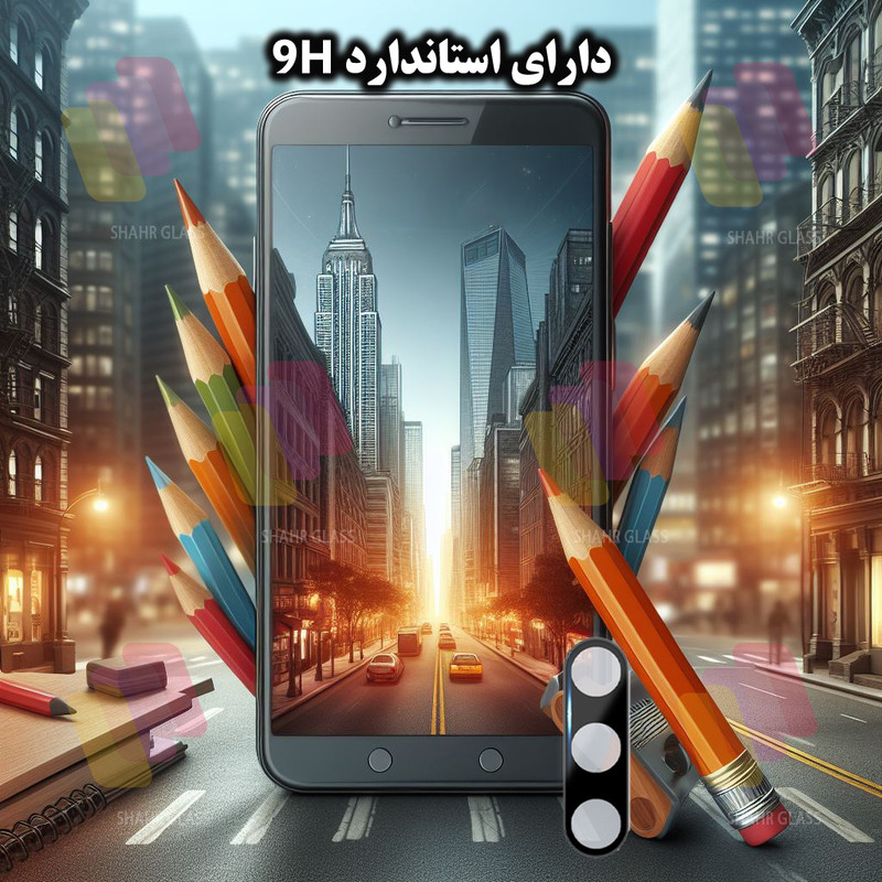محافظ لنز دوربین شهر گلس مدل LFUD20 مناسب برای گوشی موبایل سامسونگ Galaxy A35 / Galaxy A55