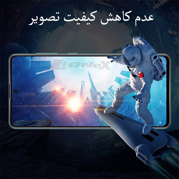 محافظ صفحه نمایش سرامیکی مات لایونکس مدل MCERAMLION مناسب برای گوشی موبایل شیائومی Redmi Note 12 Pro 4G