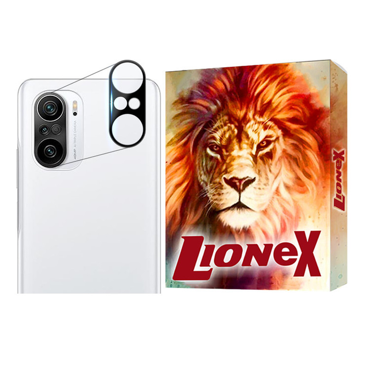 محافظ لنز دوربین لایونکس مدل FULLENSLمناسب برای گوشی موبایل شیائومی Poco F3 / Redmi K40 / Redmi K40 Pro / Redmi K40 Pro Plus