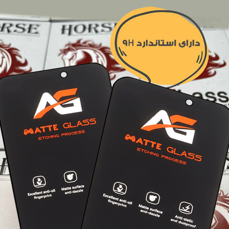 محافظ صفحه نمایش هورس مدل FMATH مناسب برای گوشی موبایل اپل iPhone 13 Pro Max