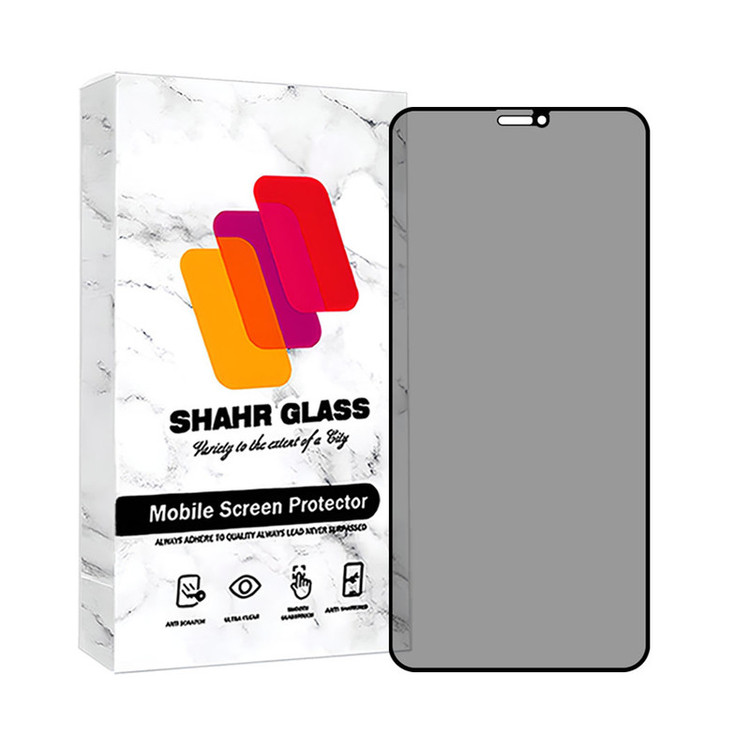 محافظ صفحه نمایش حریم شخصی شهر گلس مدل FULLPRIV مناسب برای گوشی موبایل اپل iPhone 11 Pro Max / iPhone XS Max