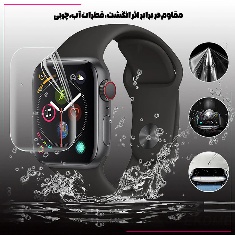 محافظ صفحه نمایش شهر گلس مدل WNOS20 مناسب برای ساعت هوشمند اپل Watch Series 11 46mm
