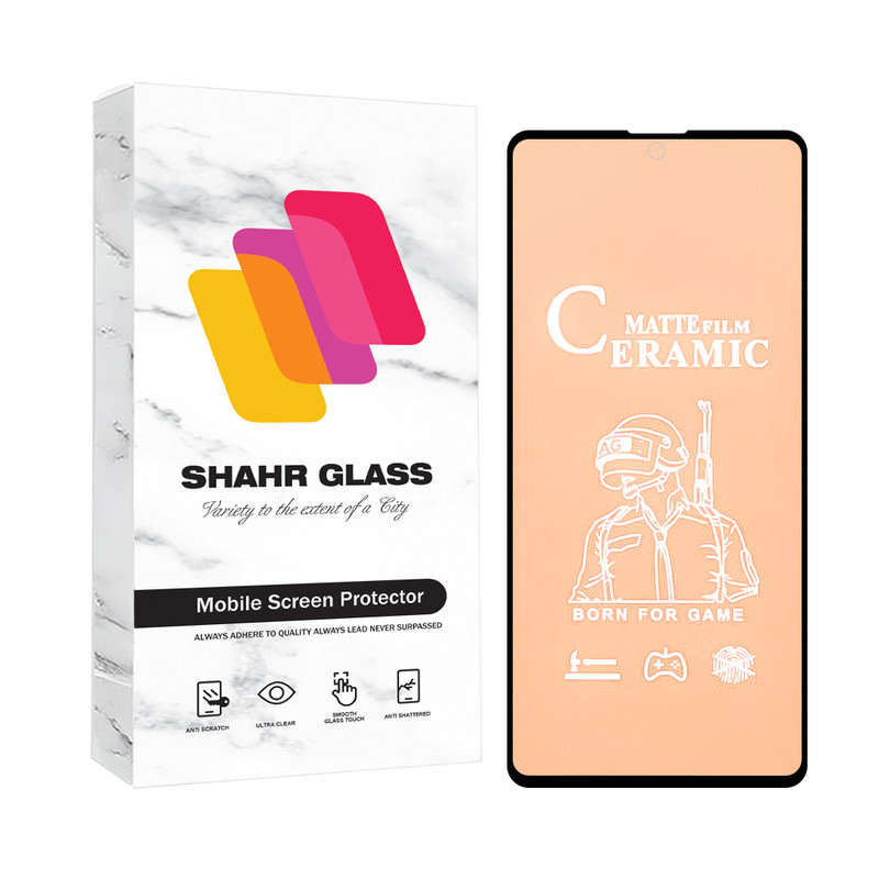 محافظ صفحه نمایش شهر گلس مدل CERAMICSH مناسب برای گوشی موبایل شیائومی Redmi Note 12 Pro 4G / Note 12 Pro 5G / Note 12 Pro Plus / Poco X5 Pro