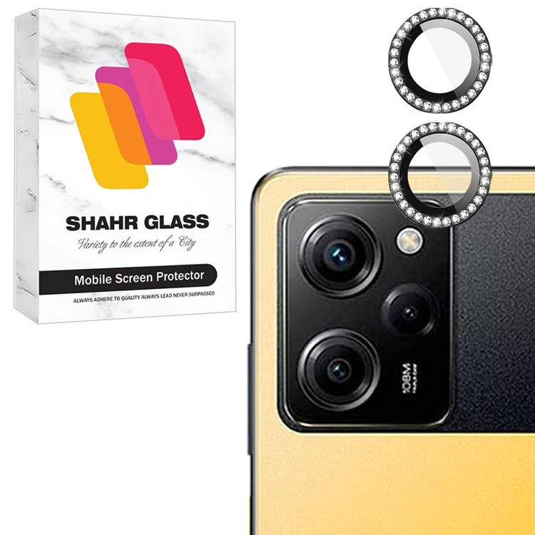 محافظ لنز دوربین شیشهای شهر گلس مدل NRIS20 مناسب برای گوشی موبایل شیائومی Poco X5 Pro 5G