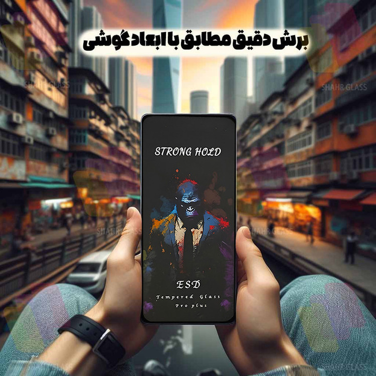 محافظ صفحه نمایش شهر گلس مدل MONPPS مناسب برای گوشی موبایل شیائومی Redmi Note 13 4G / Redmi Note 13 5G