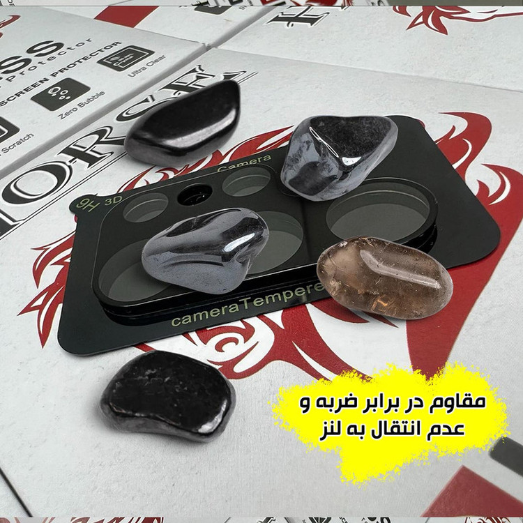 محافظ لنز دوربین هورس مدل FULLENSH مناسب برای گوشی موبایل شیائومی Redmi Note 12 4G