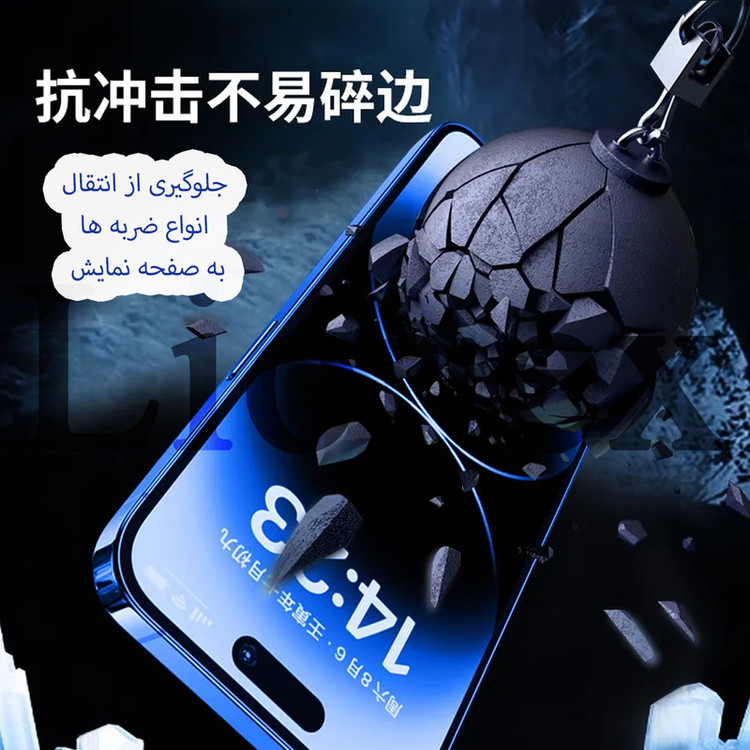 محافظ صفحه نمایش لایونکس مدل ESYL20 مناسب برای گوشی موبایل سامسونگ Galaxy A05 / Galaxy A05s / Galaxy A06 / شیائومی 13c /Poco C65