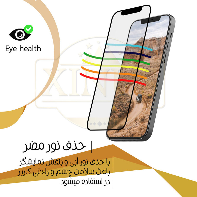 محافظ صفحه نمایش ژینوس مدل FULPLUSX مناسب برای گوشی موبایل سامسونگ Galaxy F04