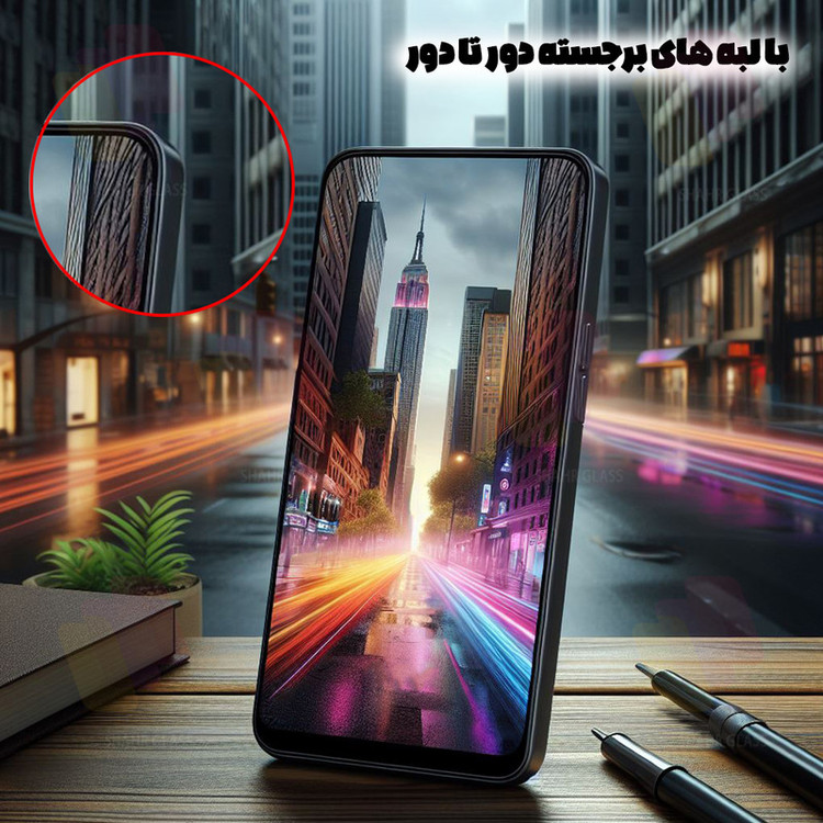 محافظ صفحه نمایش شهر گلس مدل AIRS20 مناسب برای گوشی موبایل ریلمی Note 60x