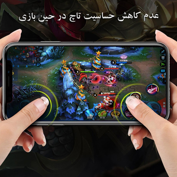 محافظ صفحه نمایش حریم شخصی شهر گلس مدل PFSR مناسب برای گوشی موبایل اوپوو A16K