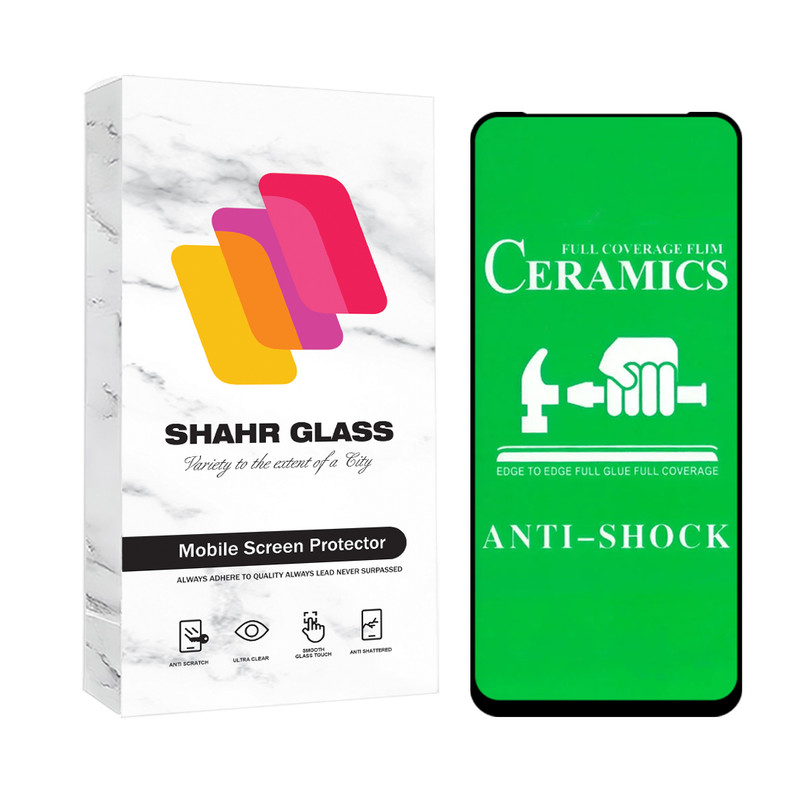 محافظ صفحه نمایش سرامیکی شهر گلس مدل CERCLRSH مناسب برای گوشی موبایل شیائومی Poco X3 / X3 NFC / X3 Pro / Redmi Note 9s / Note 9 Pro / Note 9 Pro Max / Redmi K30 / K30s / K30 Pro / K30 Ultra