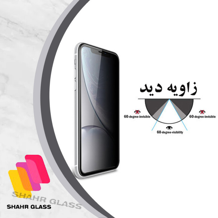 محافظ صفحه نمایش حریم شخصی شهر گلس مدل PFSR مناسب برای گوشی موبایل شیائومی Poco F5