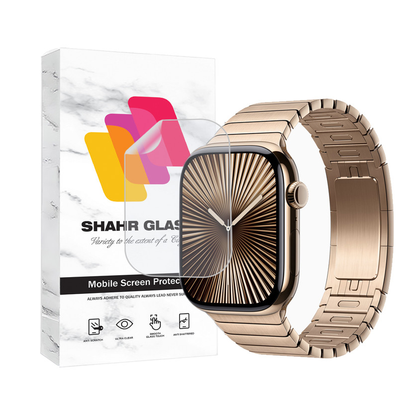محافظ صفحه نمایش نانو شهر گلس مدل MTBWSH مناسب برای اپل واچ Watch series 10 42 mm