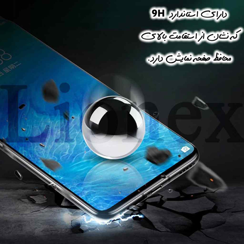 محافظ صفحه نمایش لایونکس مدل ANTL30 مناسب برای گوشی موبایل اپل iPhone 16 Pro