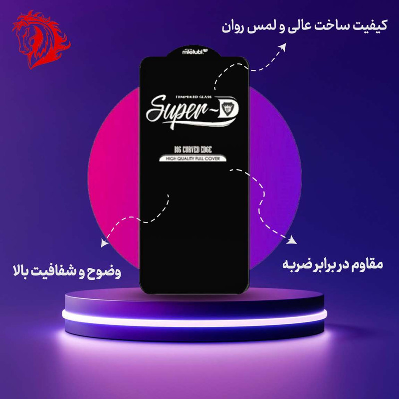 محافظ صفحه نمایش هورس مدل SUPERHORS مناسب برای گوشی موبایل شیائومی Redmi Note 12S