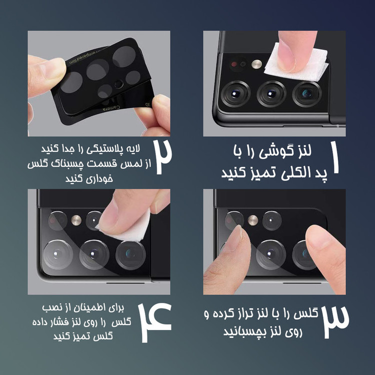 محافظ لنز دوربین لایونکس مدل LFUL مناسب برای گوشی موبایل شیائومی Poco M5s