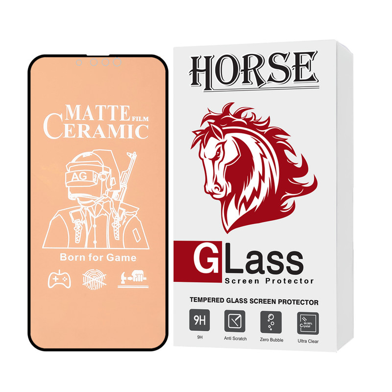 محافظ صفحه نمایش مات هورس مدل CERAMICH مناسب برای گوشی موبایل اپل iPhone 13 Pro Max / iPhone 14 Plus